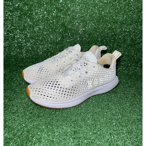 Nobull Diamond Mesh Runner Women Size 7 Gray Knit Running Shoes Athletic Sneaker - Picture 3 of 9